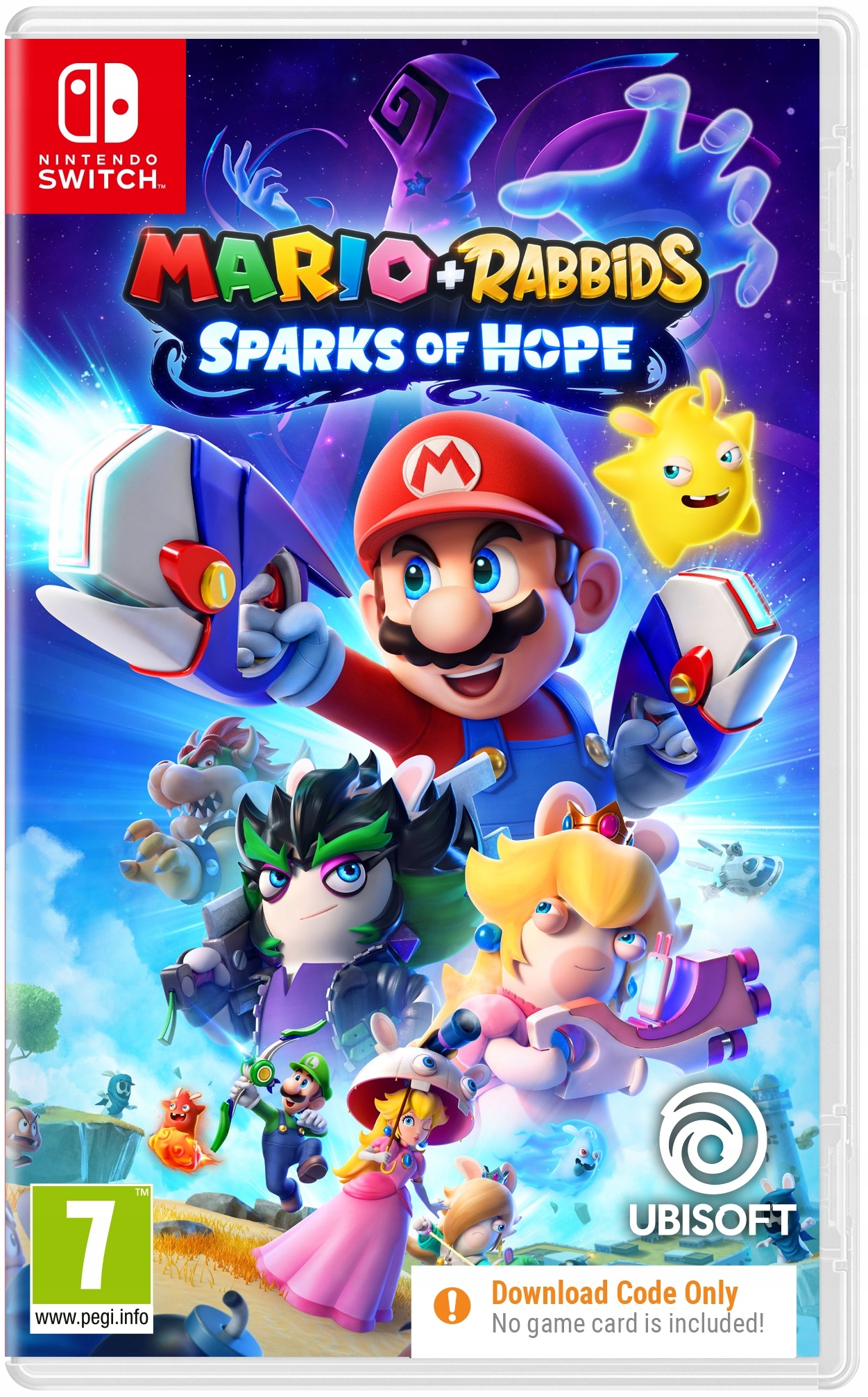 Mario Rabbids Sparks of Hope Nintendo Switch Kod Do Pobrania W Pudełku