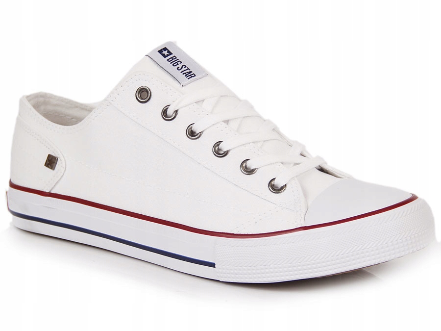 

białe Trampki niskie Męskie Big Star DD174271 43