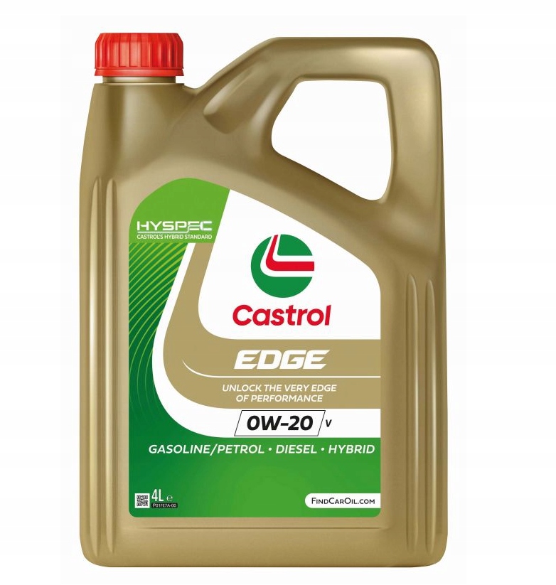Castrol Edge 0W-20 4L – V/VCC RBS0-2AE, Acea C5 15DA99