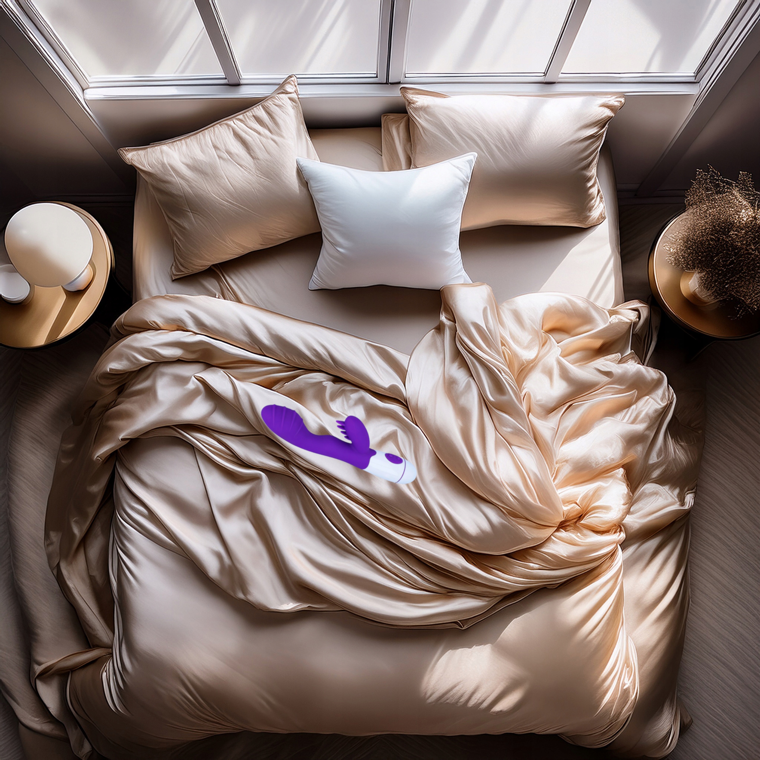 Wibrator Sex Silikonowy 30 Funkcji Z Wypustkami I Stymulatorem Łechtaczki Model Lelex