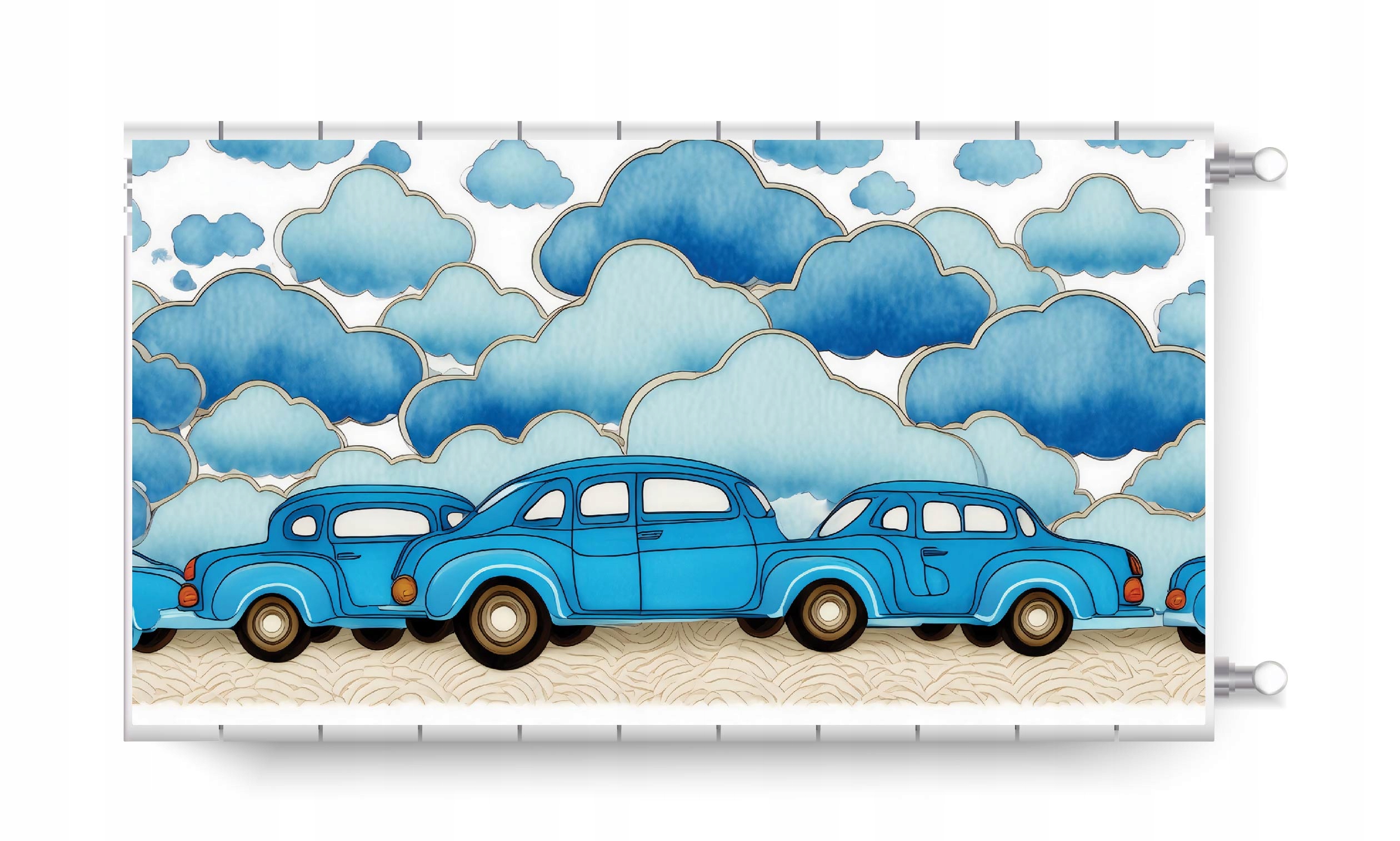 Mata magnetyczna magnes na grzejnik kaloryfer 120x60 cm