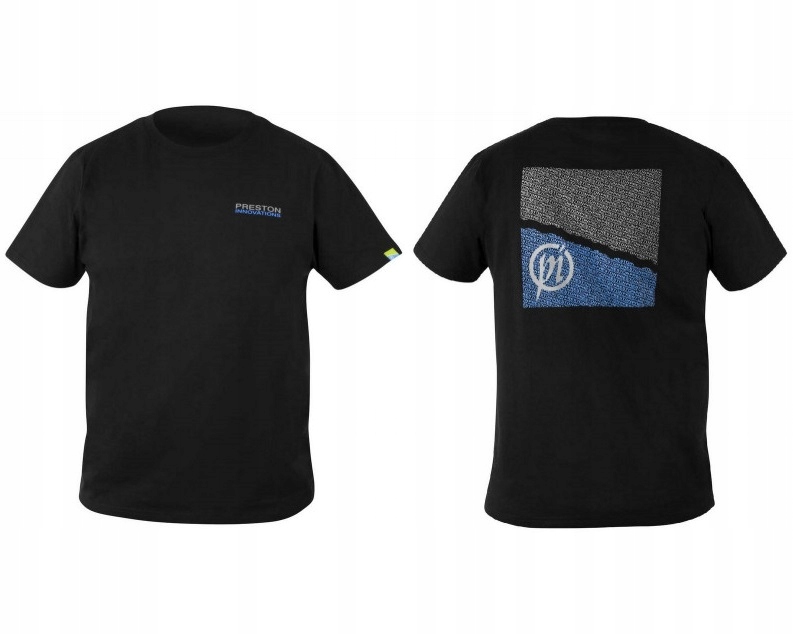 PRESTON Koszulka T-shirt Black NEW roz. XL