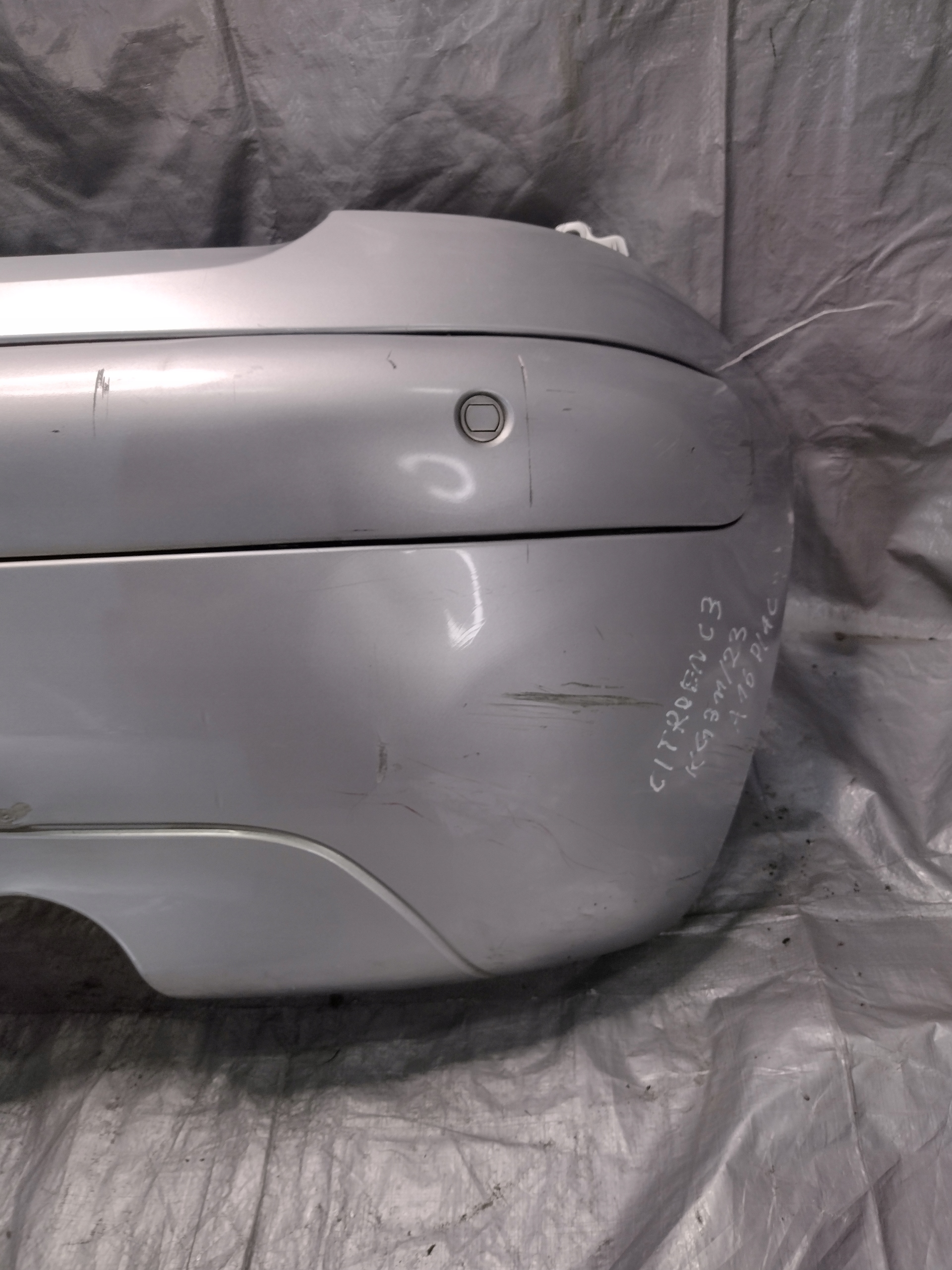 Paraurti posteriore Citroen C3 e PDC