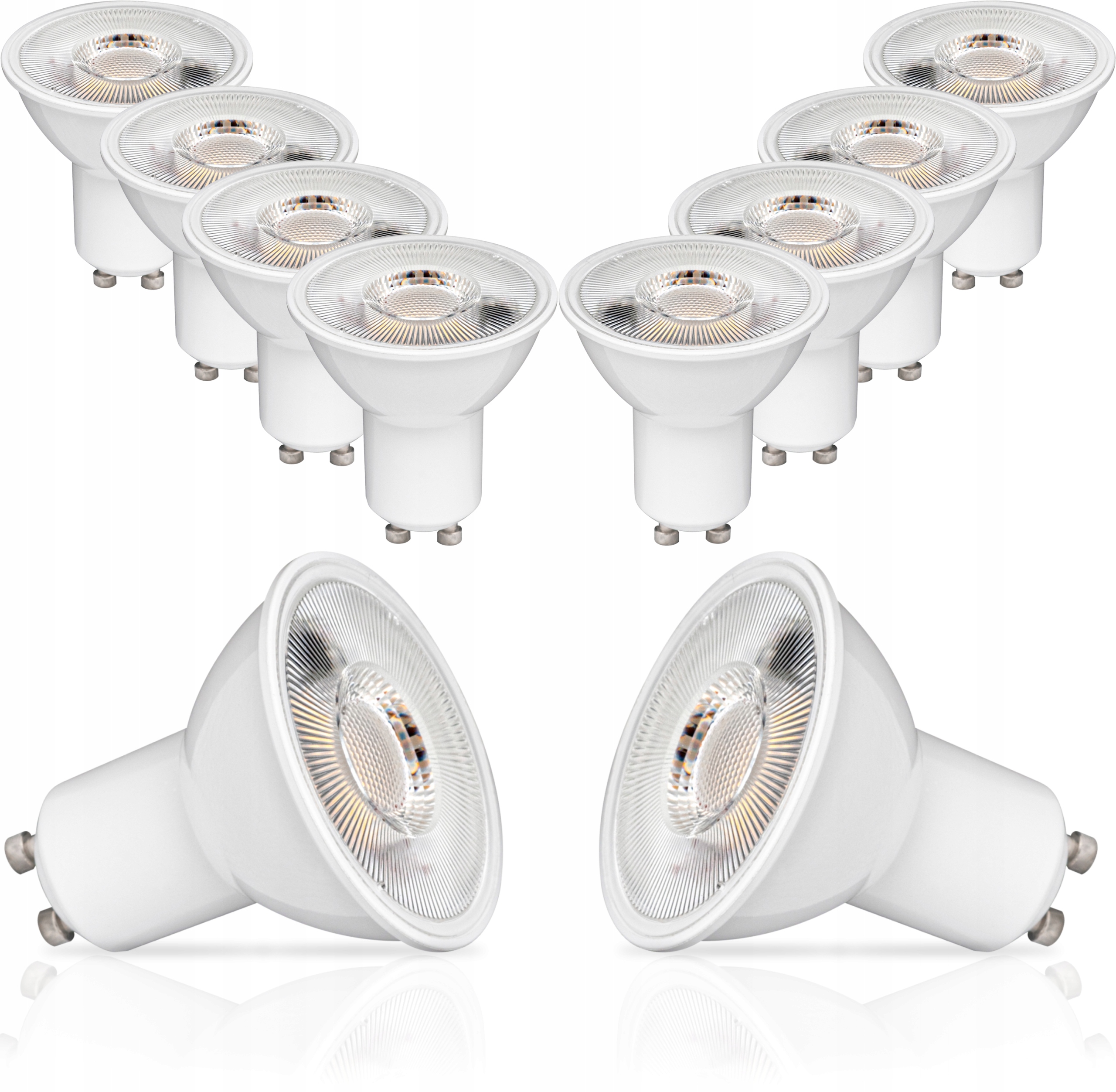 10x Żarówka LED GU10 6,9W = 50W 575lm 4000K OSRAM EAN (GTIN) 4058075198890