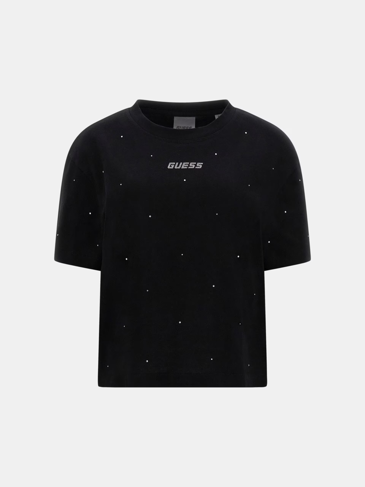 Dámské triko Guess Primula Rhinestones Boxy Tee