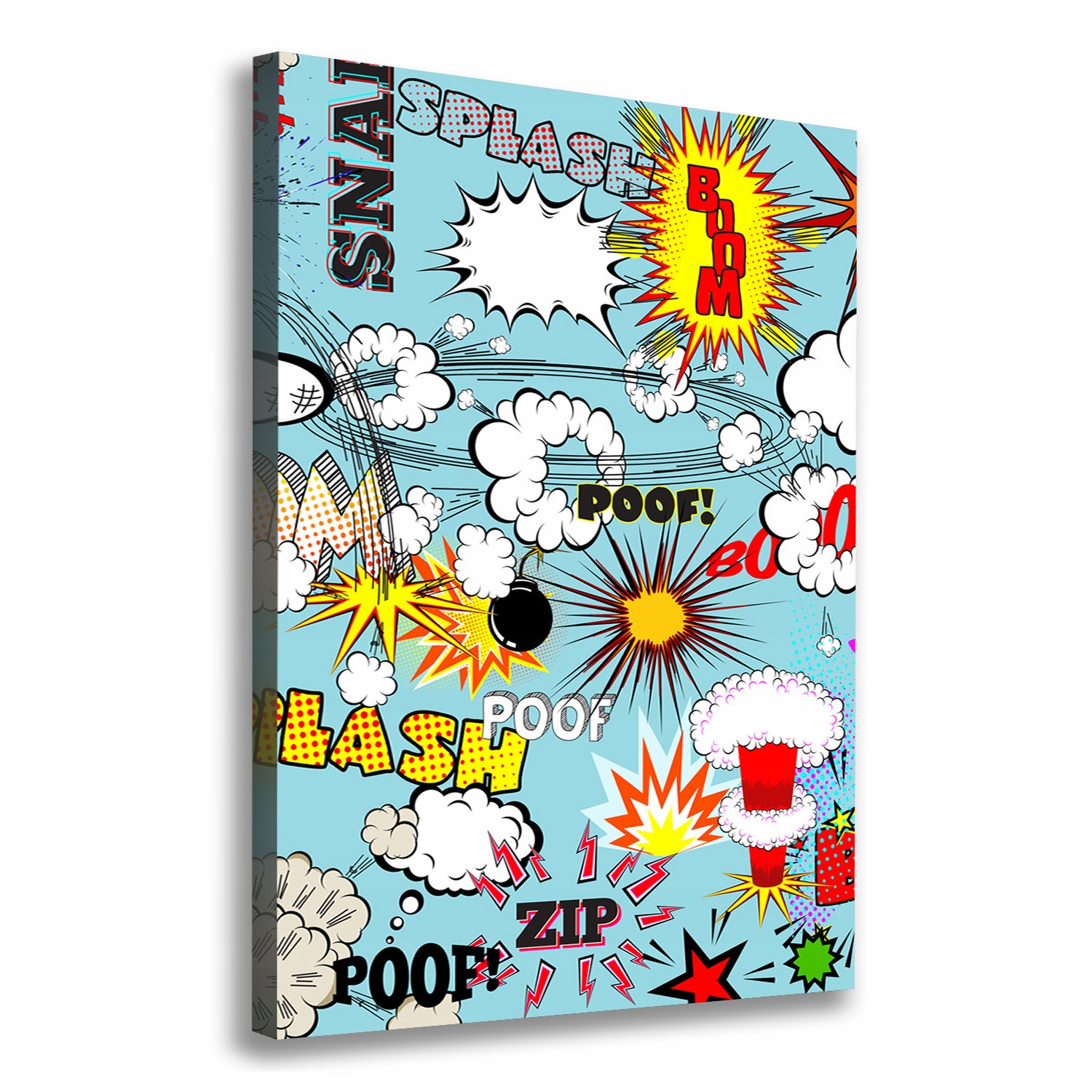 

Nowoczesny fotoobraz canvas na ramie Komiks 70x100
