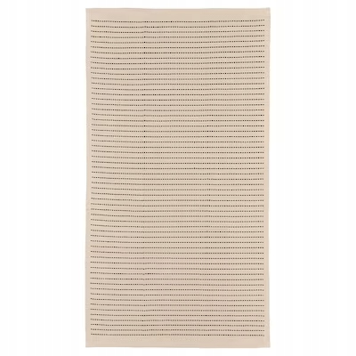 Dywan Tkany Naturalny Czarny 80x150 cm Ikea Starreklinte