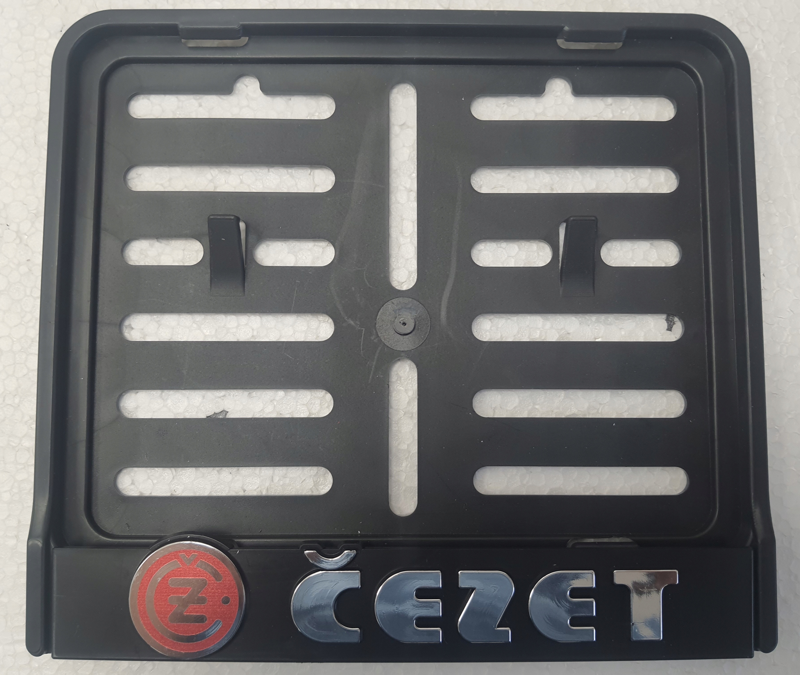 Ramka Rejestracyjna Motocyklowa Motorowa 3D Cezet V1