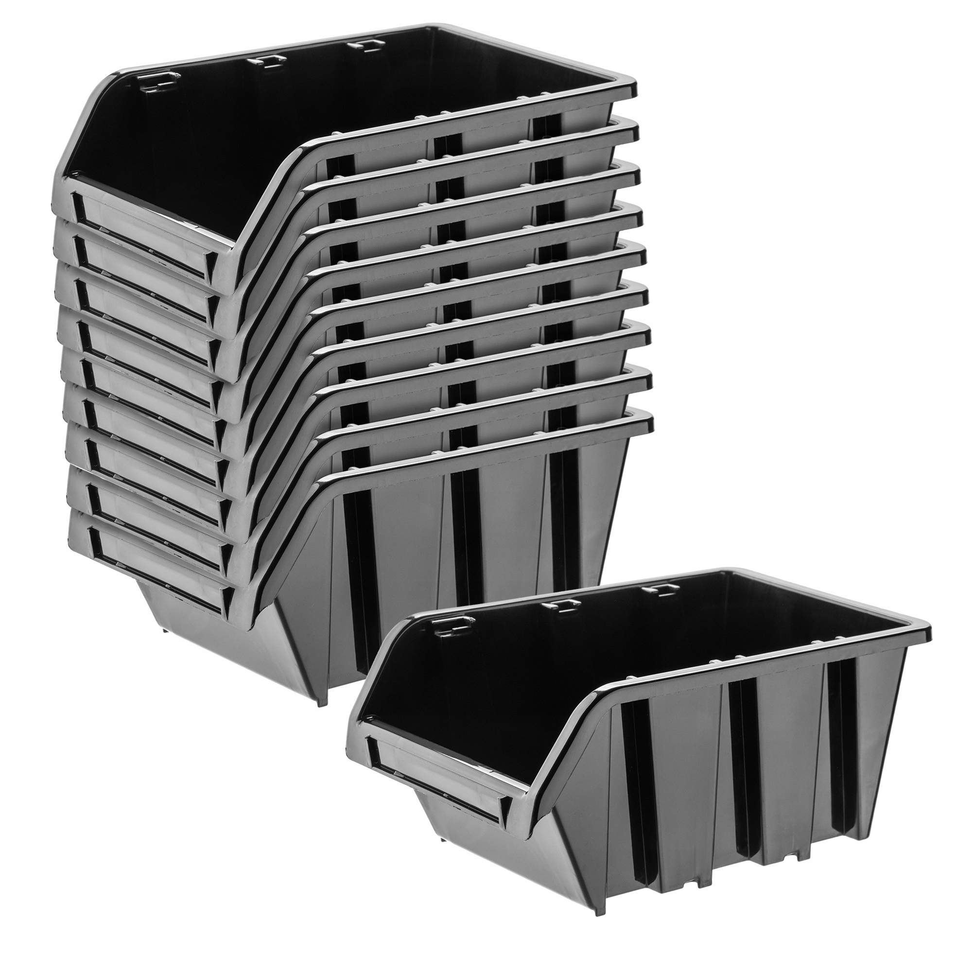 Dílenské Kuwety Skladové Nádoby Sada 10 Ks Kuwet Box 390x240mm