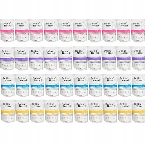 Dolina Noteci Małe Rasy Junior MIX Smaków 40x100g