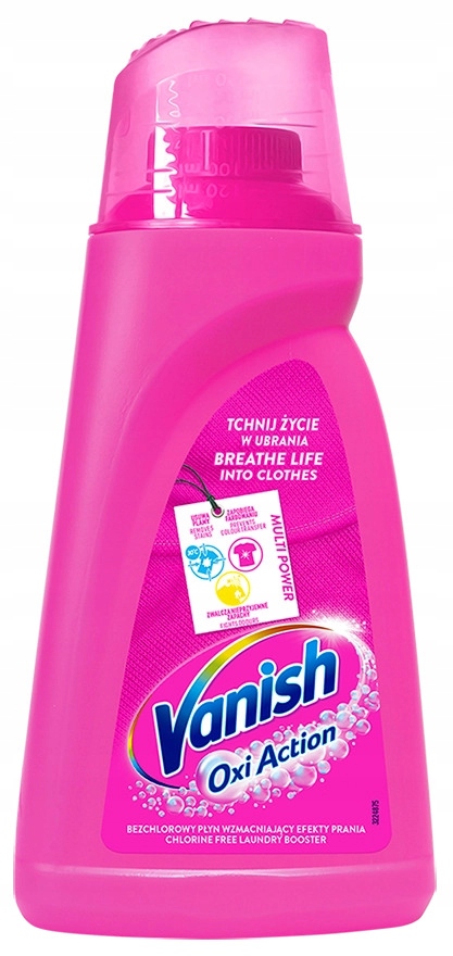 

Vanish 1l Oxi Action Pink Odplamiacz op=12
