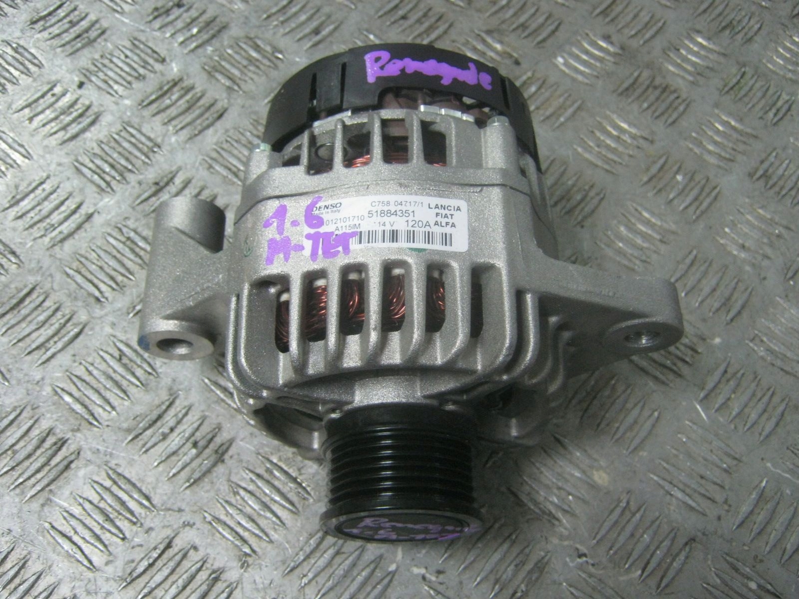 ALTERNATOR JEEP RENEGADE 1.6 CRD 51884351