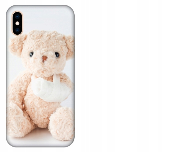 

Etui pokrowiec iPhone Xs Max Mis pluszowy
