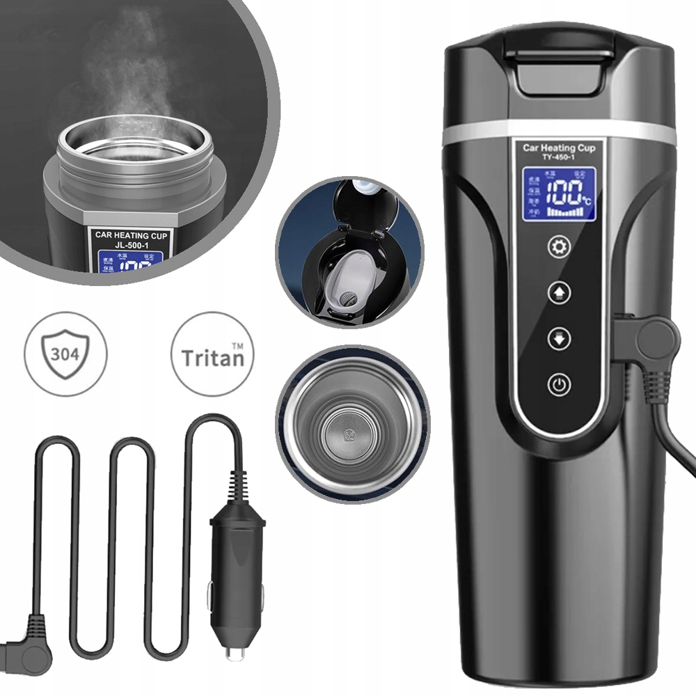 Elektrická Konvice Do Auta, Kemp, Přenosné Topení, Konvice 500 ML