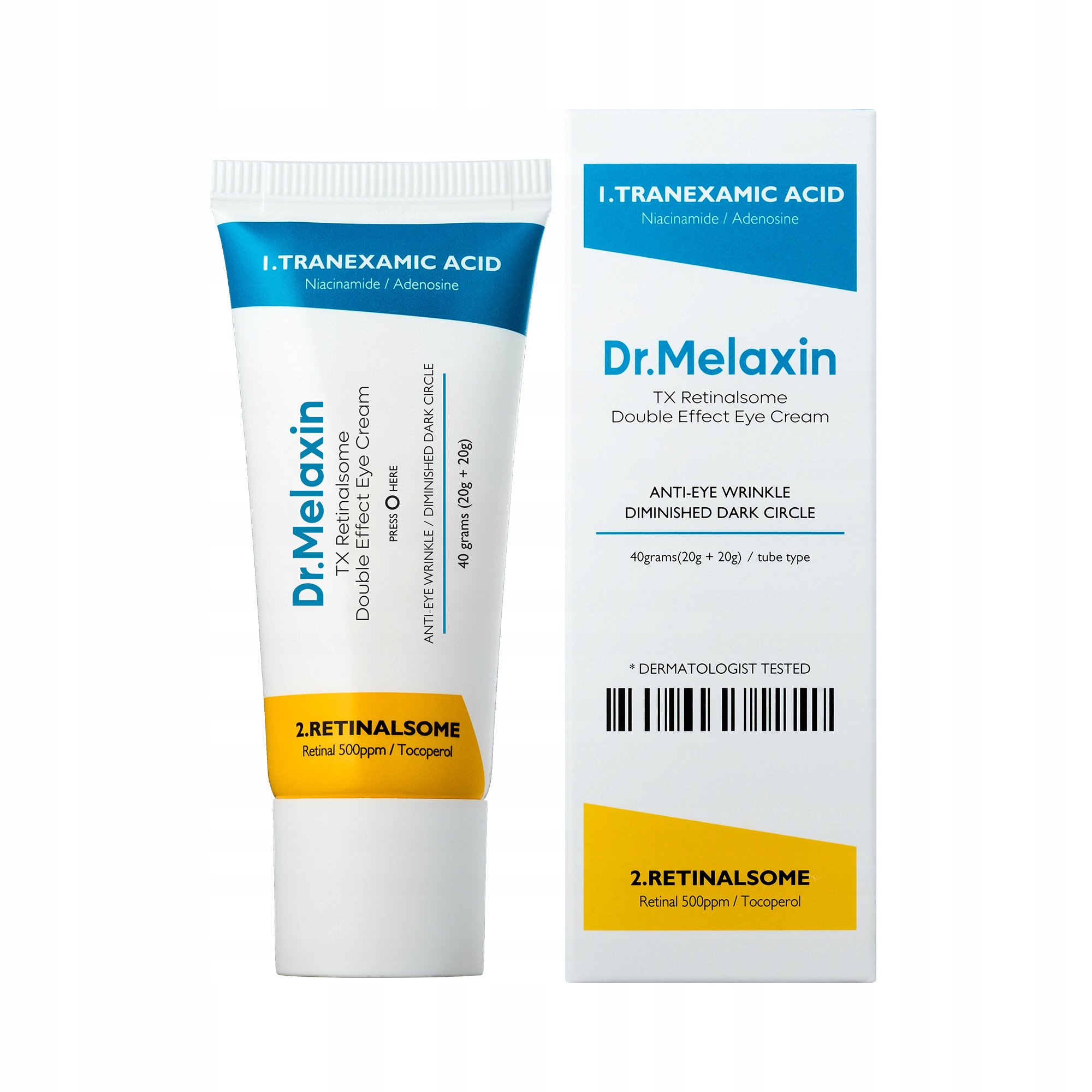 Dr.melaxin Tx-retinalsome Anti-aging oční krém s retinalem
