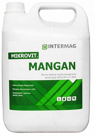 

Mikrovit Mangan 5L Nawóz Dolistny Zbóż Warzyw