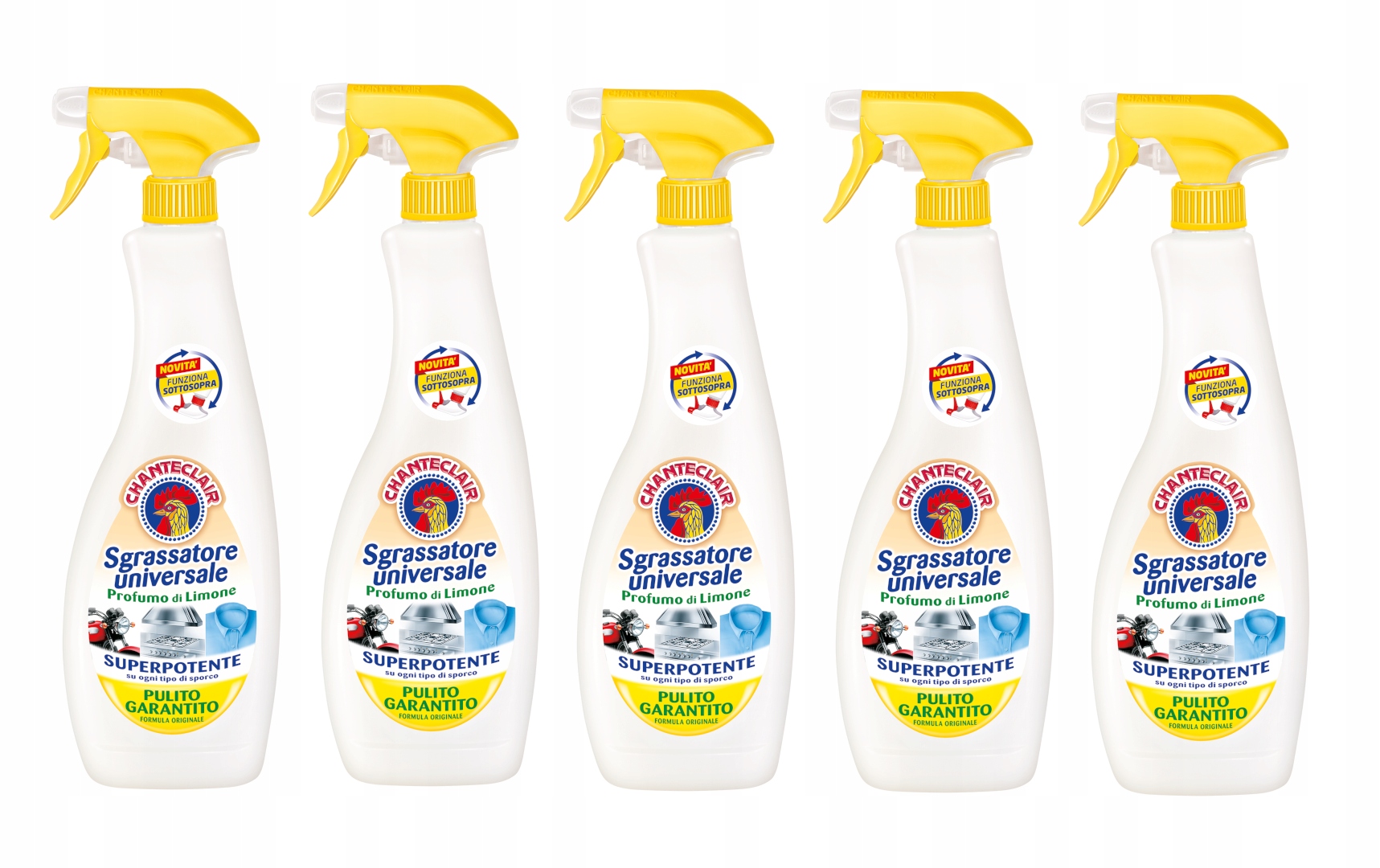 

Zestaw Chanteclair Cytryna odtłuszczacz 5x600ml