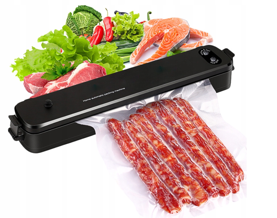 ZGRZEWARKA PRÓŻNIOWA DO PAKOWANIA ŻYWNOŚCI PAKOWARKA + 10 WORKÓW GRATIS Zasilanie sieciowe