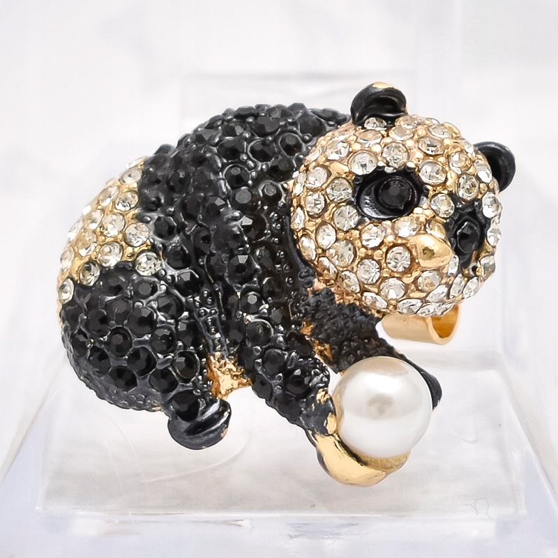 Broszka - retro - Vintage - Panda nr.90 Marka Inna marka