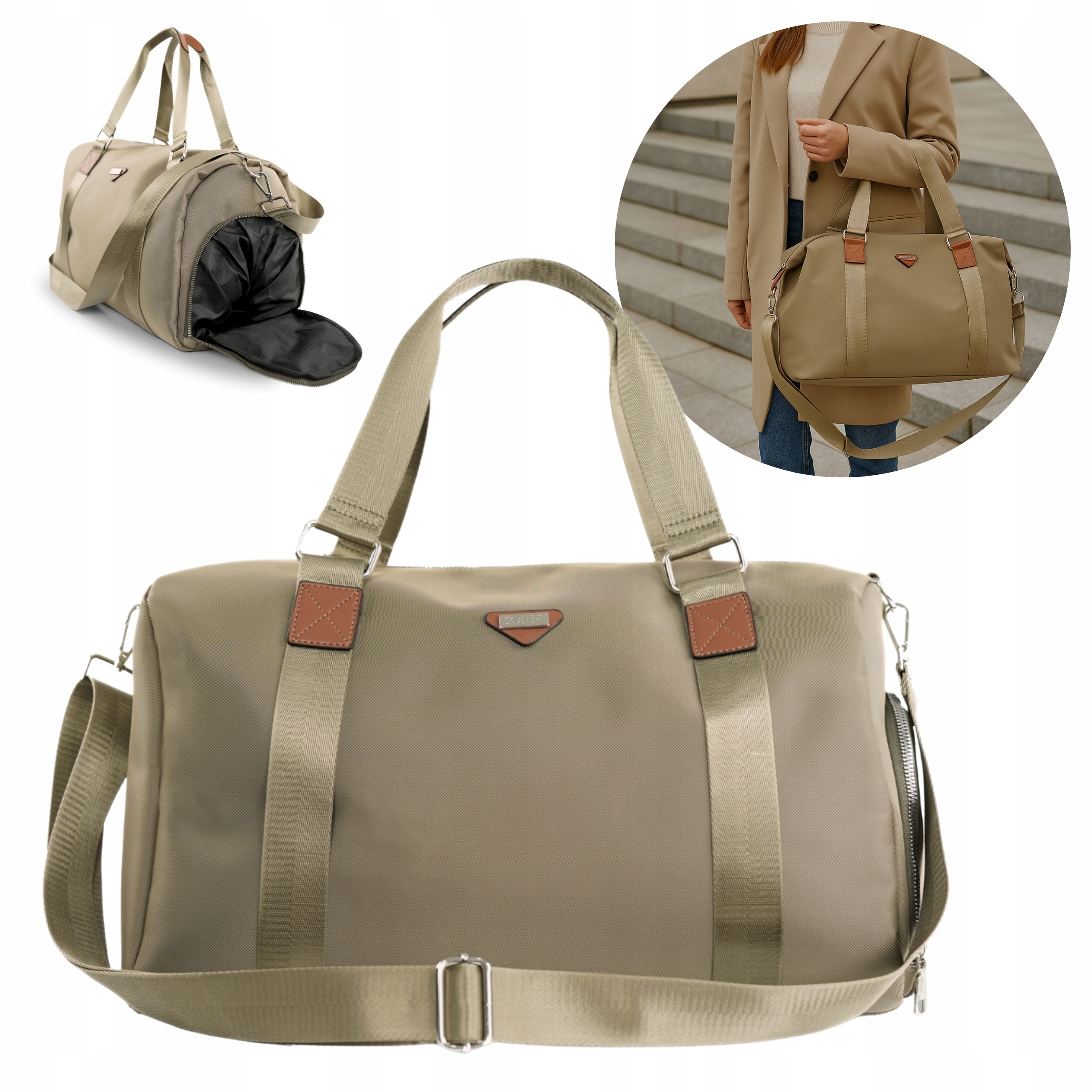 Víkendová cestovní taška Velká příruční taška do posilovny Solier