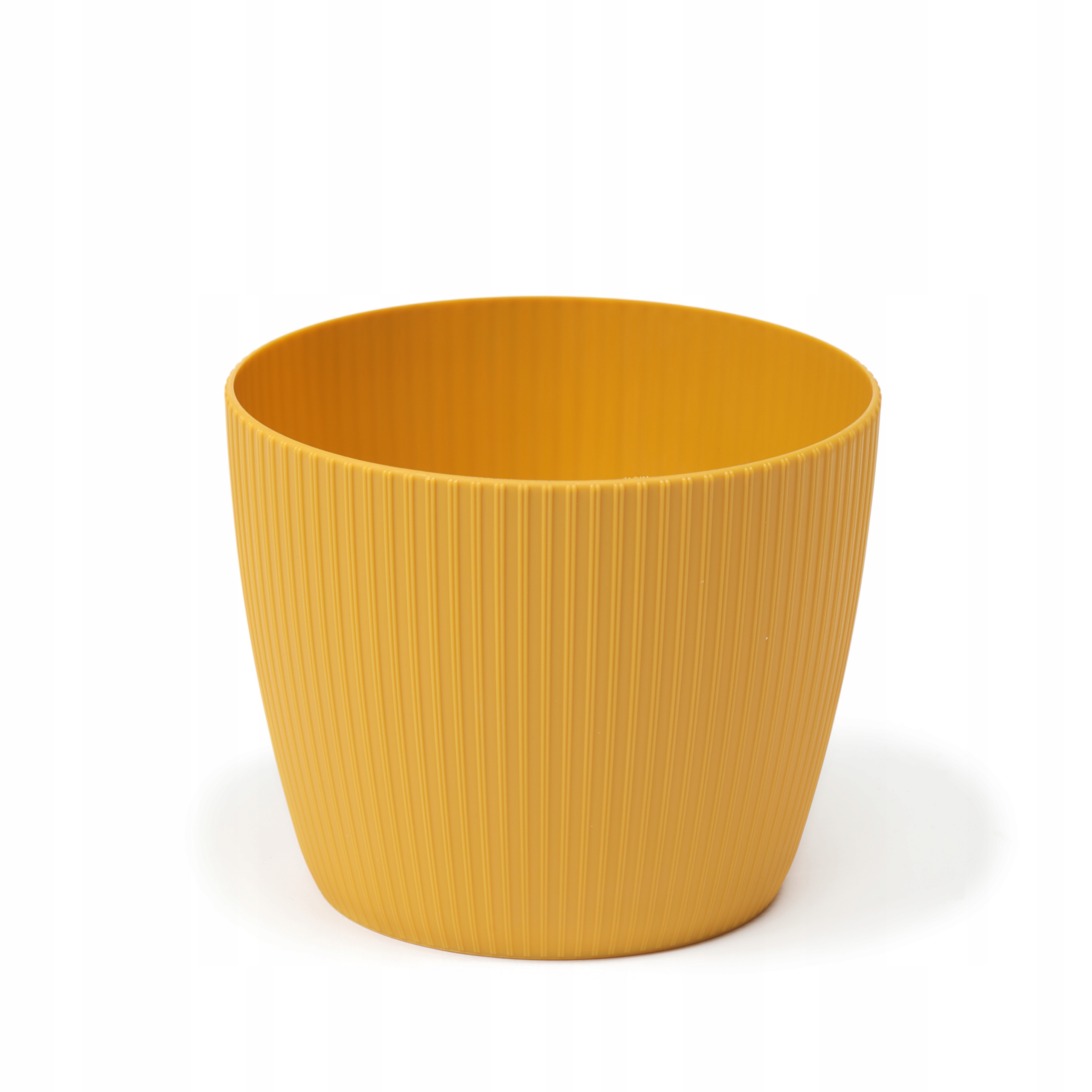 Donica Osłonka MAGNOLIA JUMPER śr. 19cm kol. MUSZTARDOWY