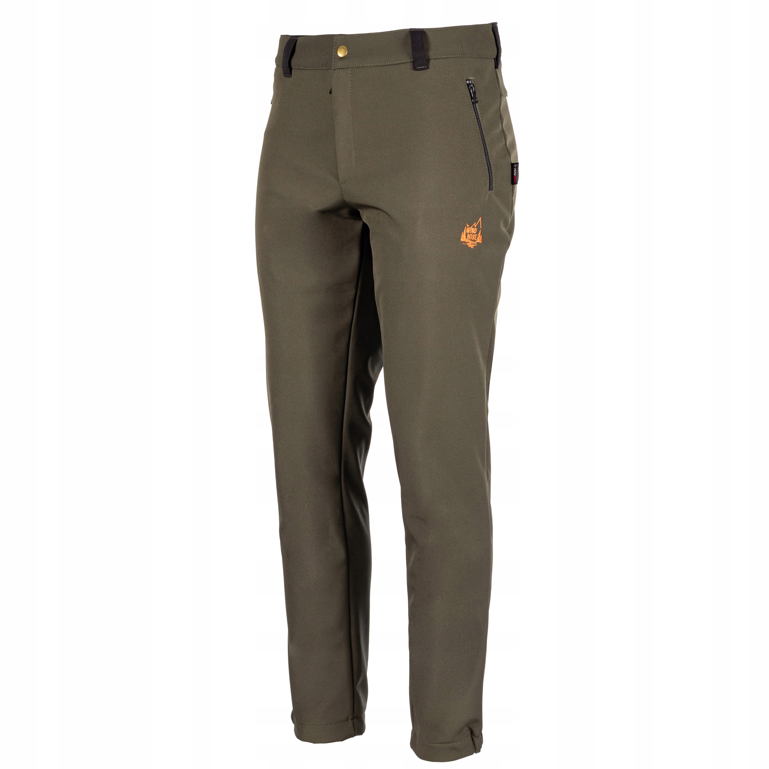 Pánské Softshellové Kalhoty Zelené/khaki Myslivost/rybaření -polský XL