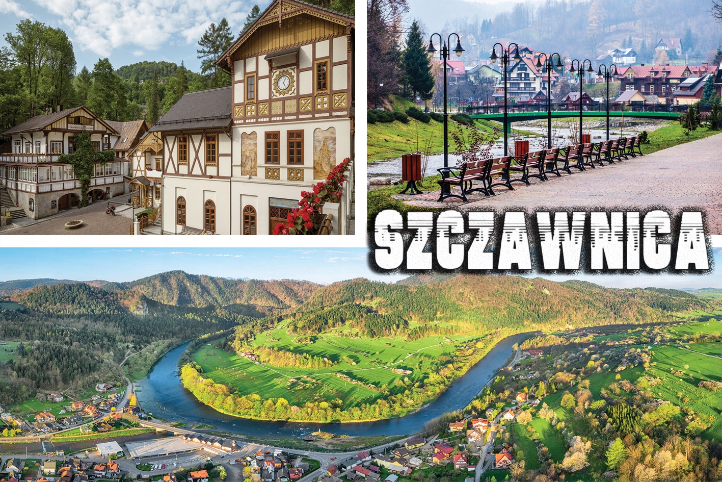 

Magnesy na lodówkę miasta - Szczawnica
