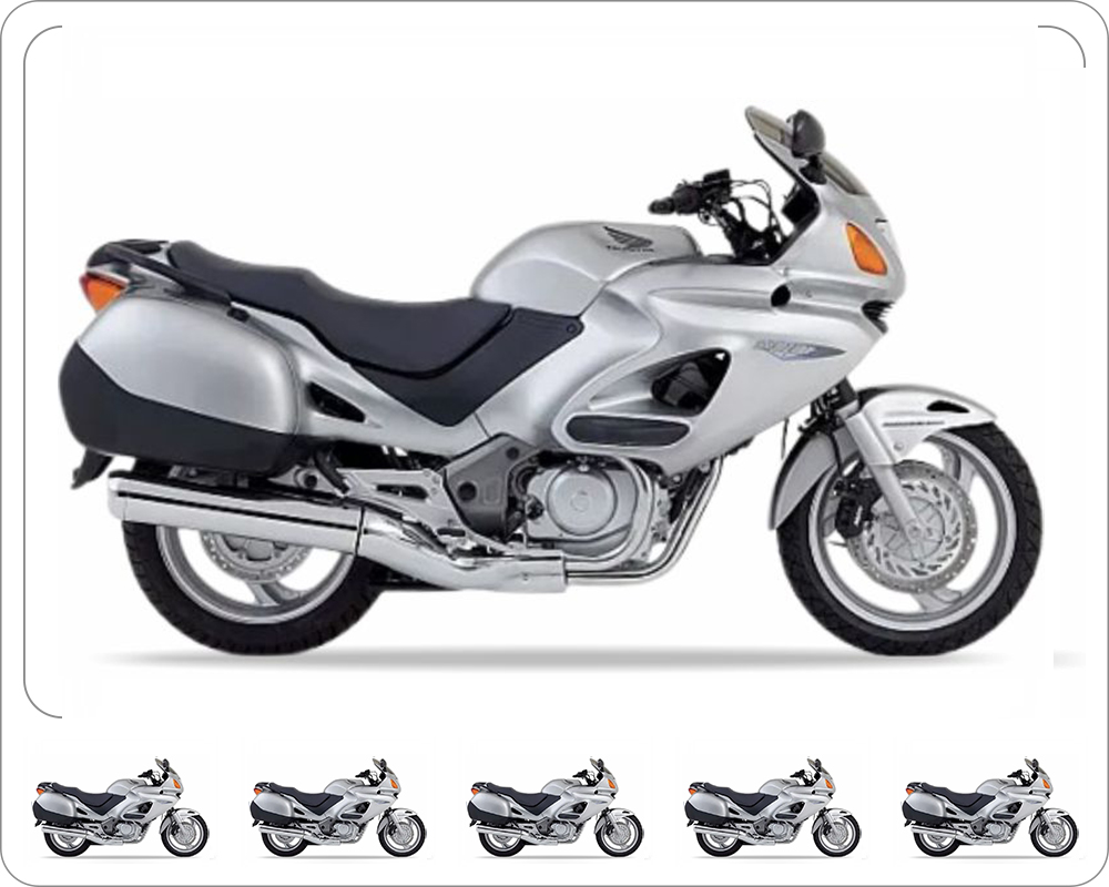 Samolepky Juula Pro Honda Nt 650 V Deauville 2002-2005 Stříbrné 2 NHA49