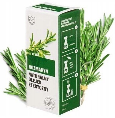 NATURALNY Olejek Eteryczny 100% ROZMARYN 10ML