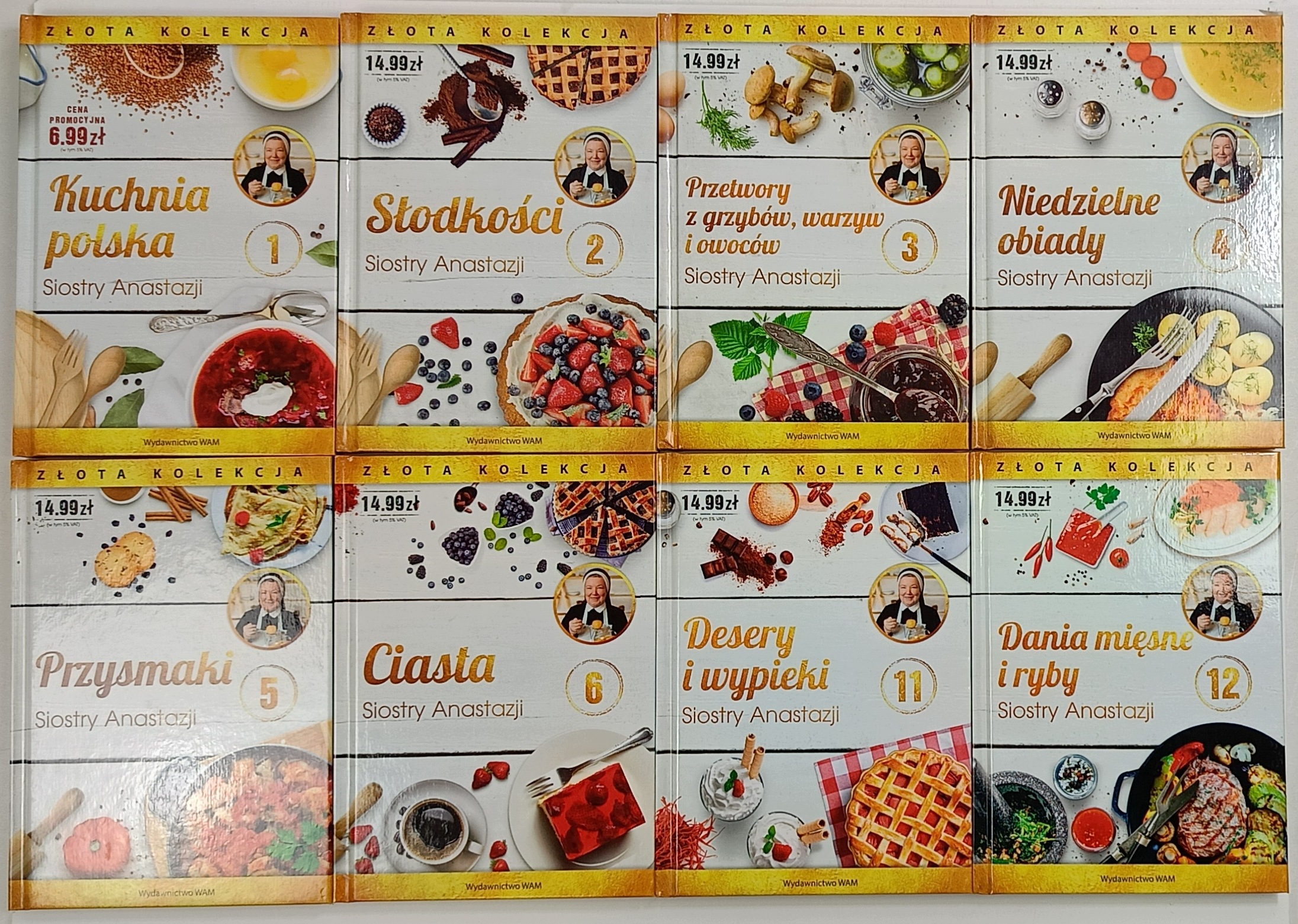 Złota Kolekcja Siostry Anastazji Zestaw Tom 1-6, 11-12