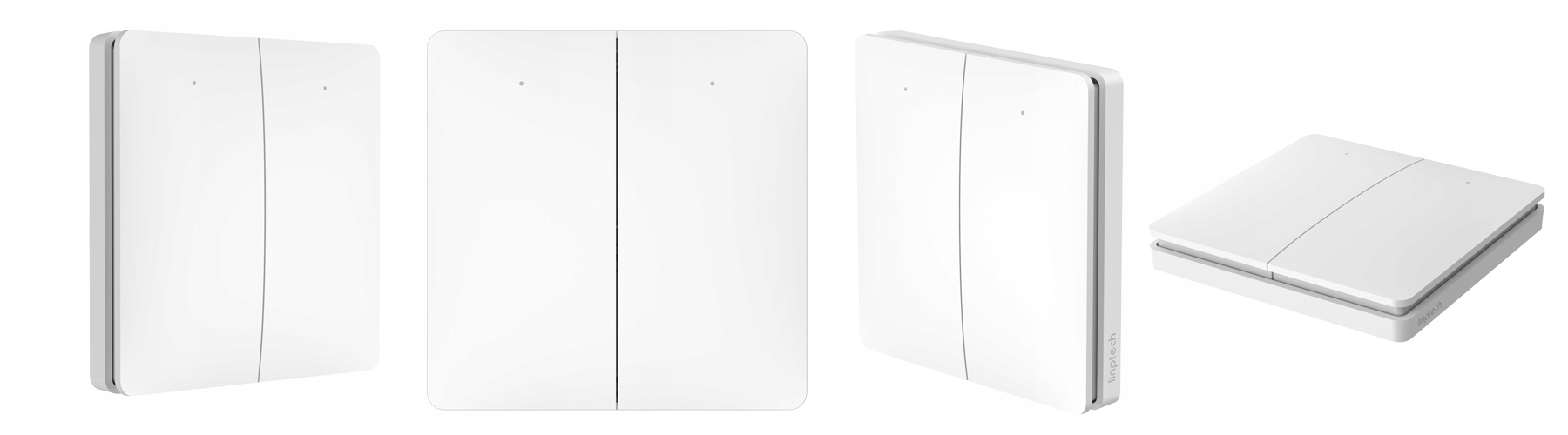 BEZBATERYJNY BEZPRZEWODOWY WŁĄCZNIK ŚWIATŁA LINBEL Kod produktu K9W2(WHITE) + 2x R2