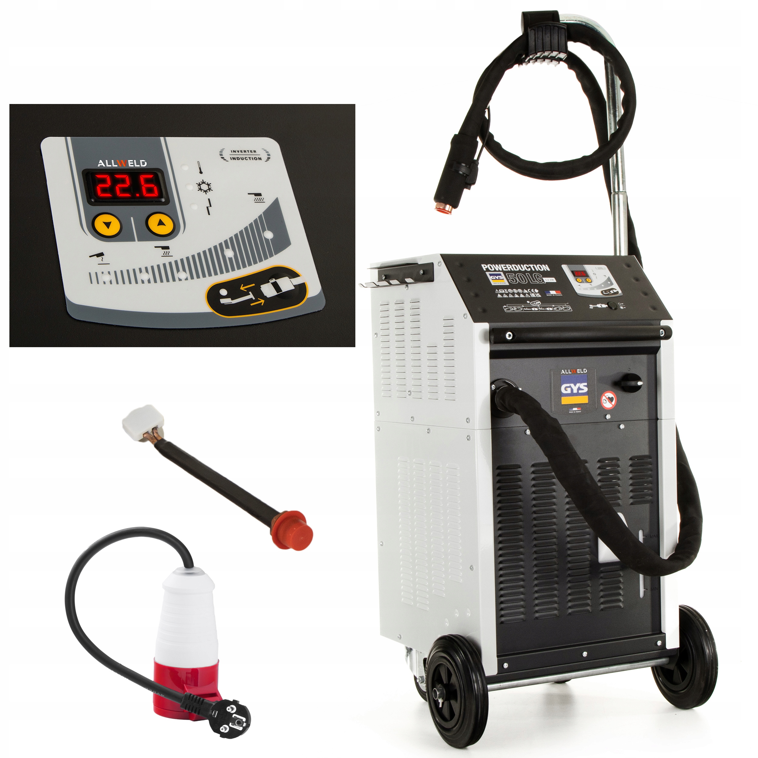 Podgrzewacz do srub nagrzewnica indukcja GYS 5200W