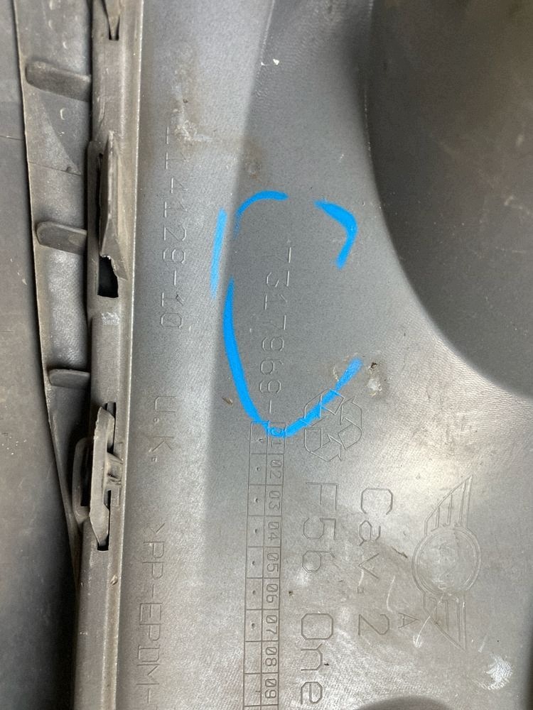 front bumper without PDC without washers MINI COOPER ONE F55 F56 F57 14-21