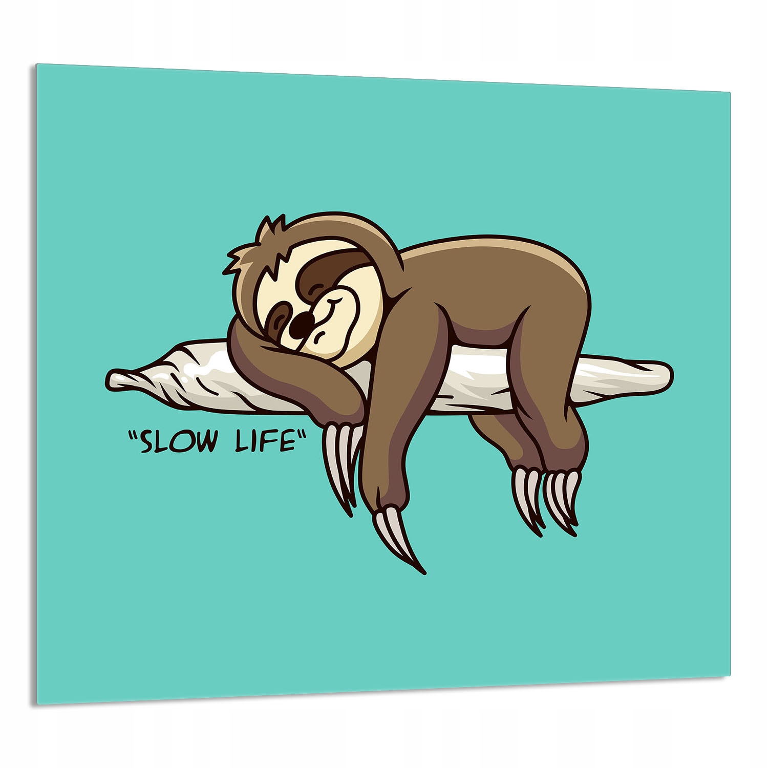 Skleněný Panel Do Kuchyně 65x60 Lenochod Tvrzené Sklo