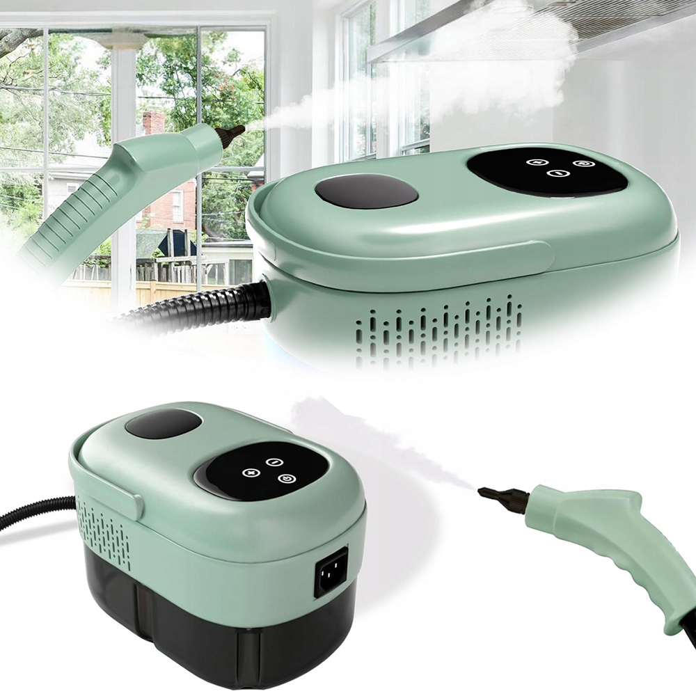 Myjka Parowa Czyścik Do Okien Parownica 1500W 3BAR 1000ml Zestaw