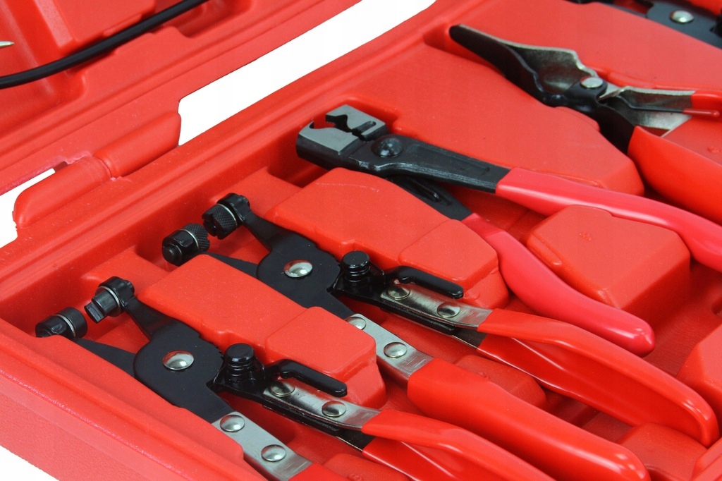 MAR-POL ZESTAW SZCZYPCE DO OPASEK ZACISKOWYCH TAŚMOWYCH OSŁON 9el. M49545 Marka Mar-Pol