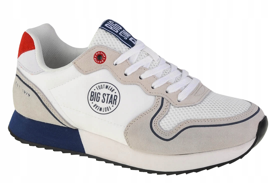 Big Star Boty [37] Dámské tenisky Tkanina Bílá