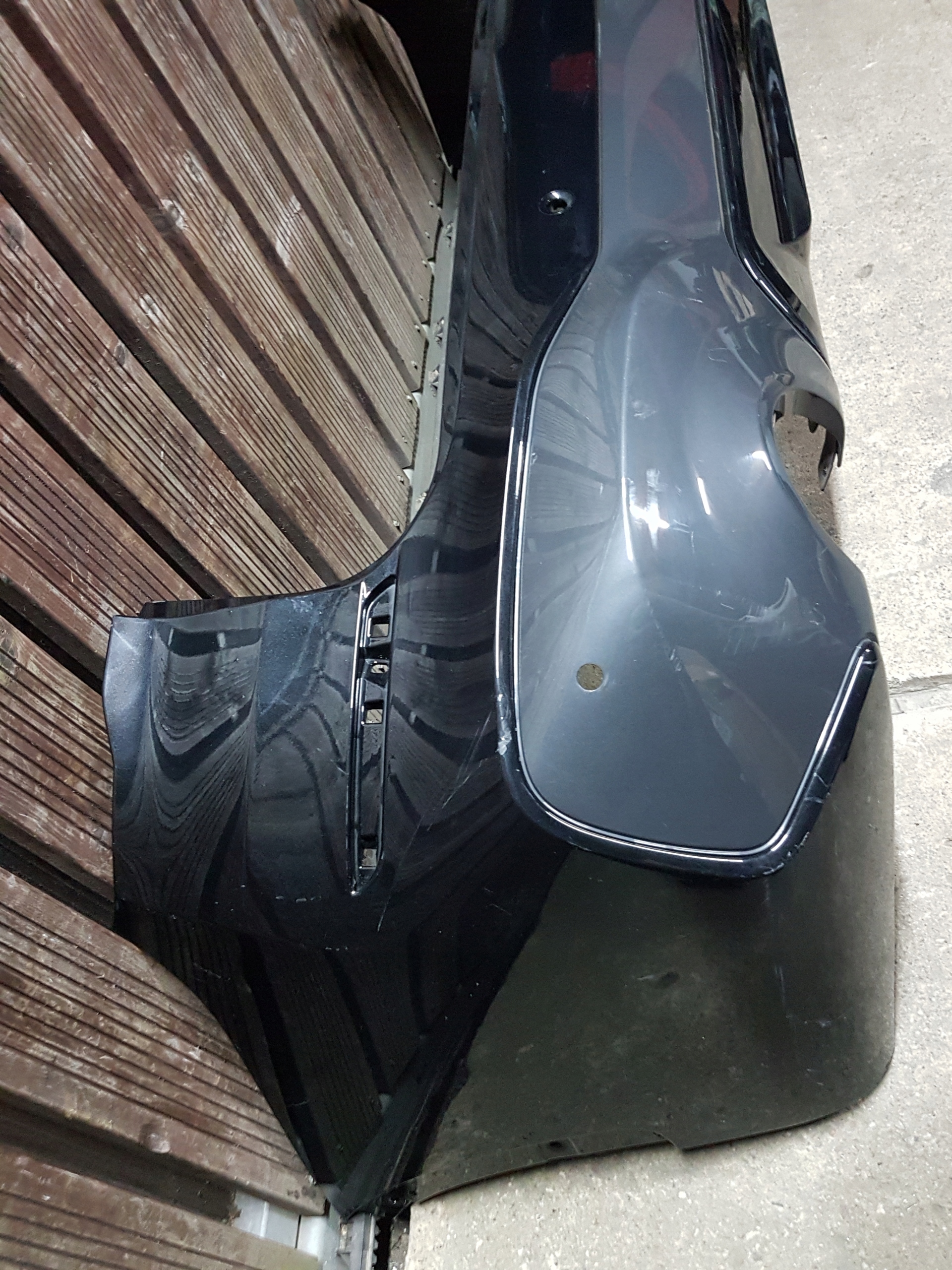 bumper rear BMW X1 F48 LCI m-packet