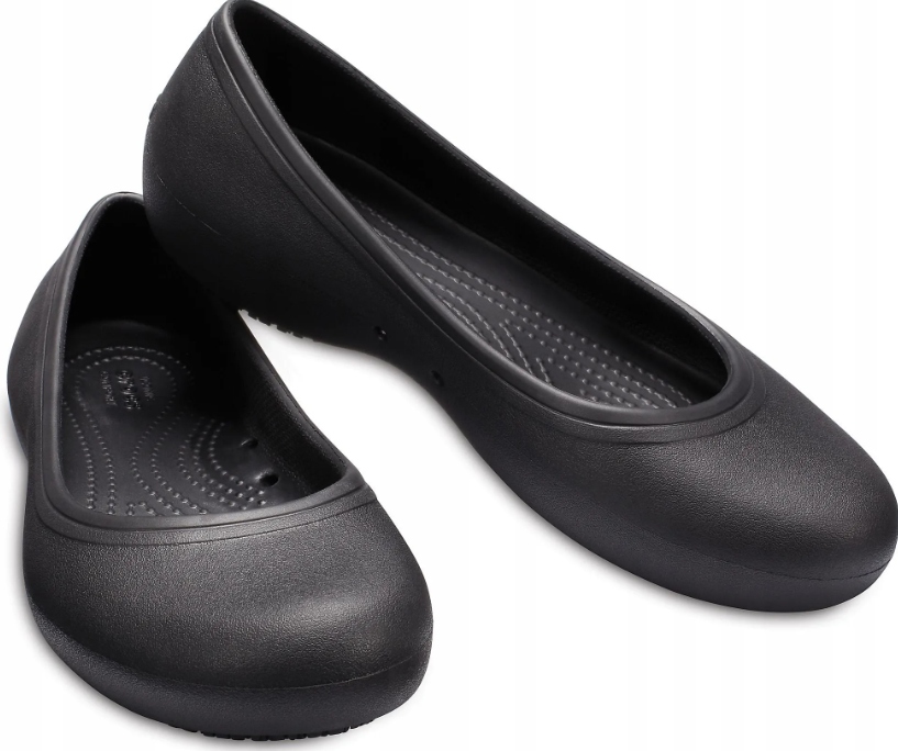 Crocs Dámské Baleríny Černé Nazouvací Gumové 41,5 Jjg