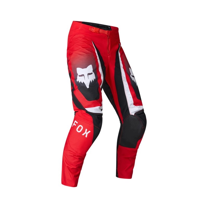 Motocyklové Nohavice Fox 180 Frame Extd Sizes Red (32)