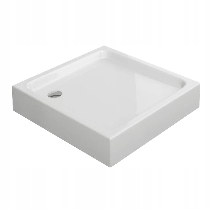 

Brodzik prysznicowy zabudowany 80x80x15cm biały Pl