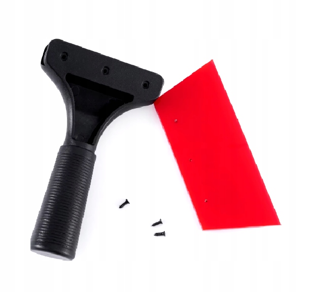 Rakla,Ściągaczka do Folii Uchwyt z Tworzywa Wymiene Ostrze Czerwona PPF EAN (GTIN) 5906124553123