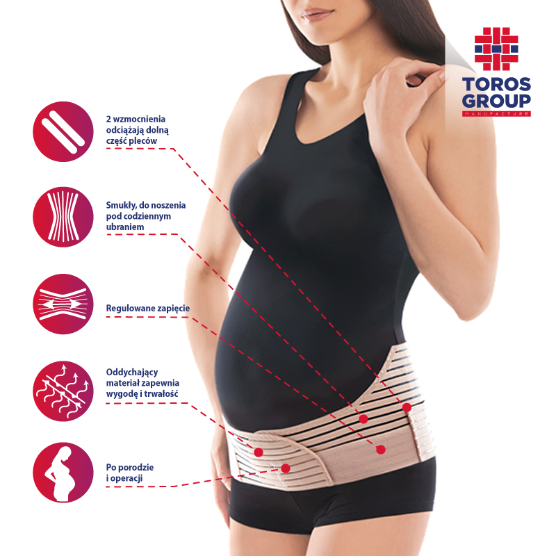 Pas ciążowy Toros-Group 114P-1 XS Kod producenta 114P