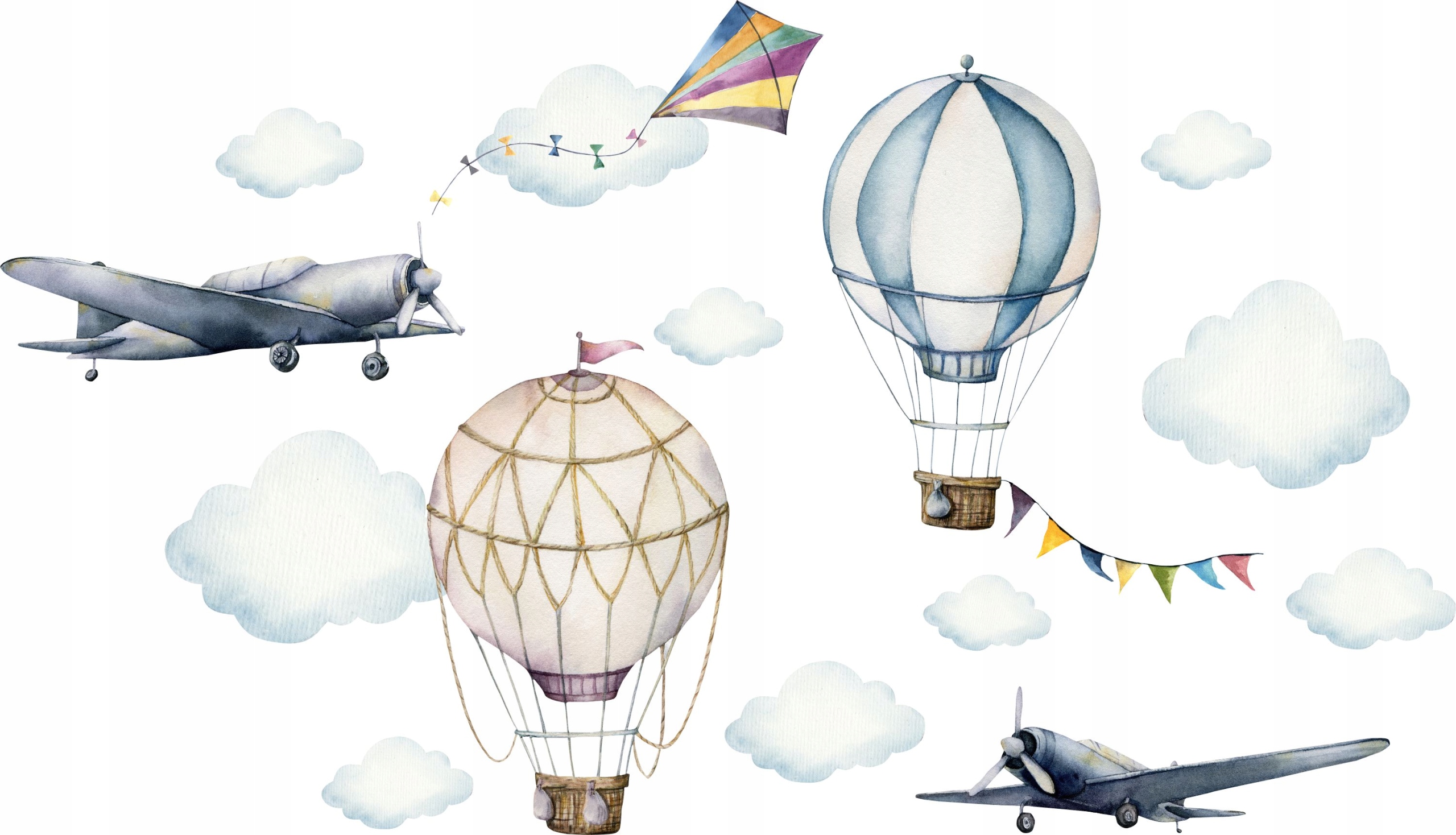 

Naklejki ścienne dla dzieci Balony D316 100cm