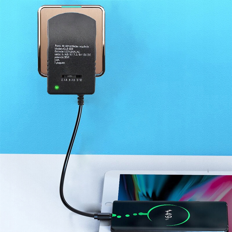 ZASILACZ UNIWERSALNY SIECIOWY ŁADOWARKA DO DC 12V Rodzaj uniwersalny