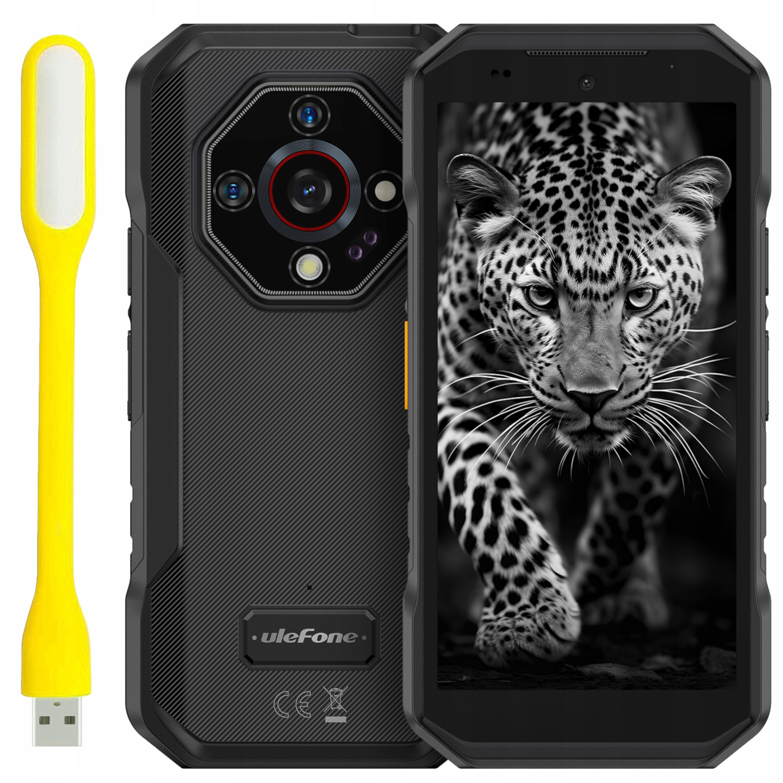 Armor X32 Pancerny Smartfon Ulefone 6GB 128GB Kamera Noktowizyjna Czarny