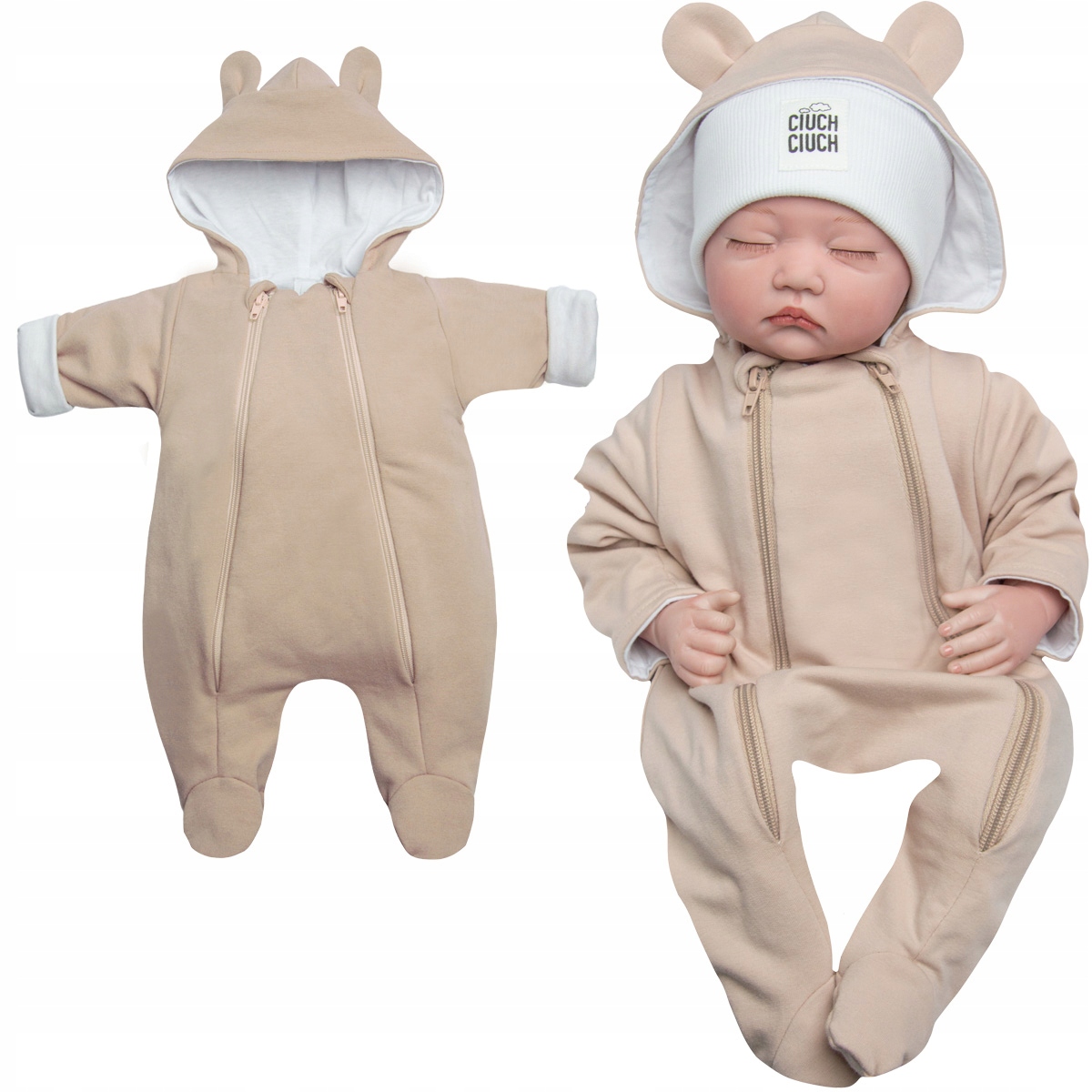 KOMBINEZON NIEMOWLĘCY dwa zamki WIOSNA JESIEŃ 80