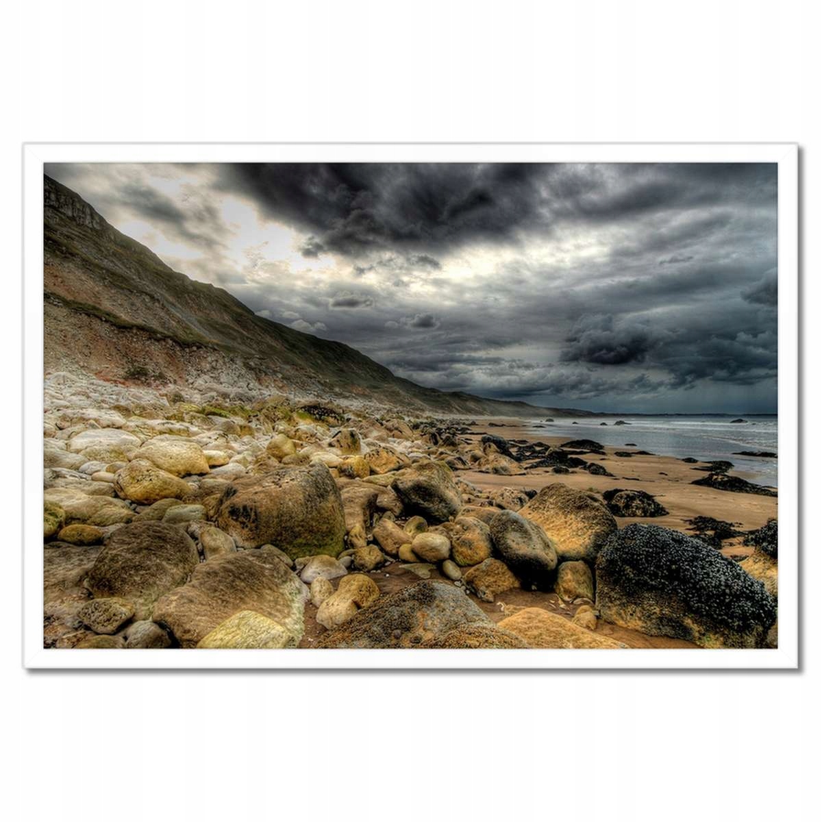 Plakáty v rámu 60x40 Procházka po pláži