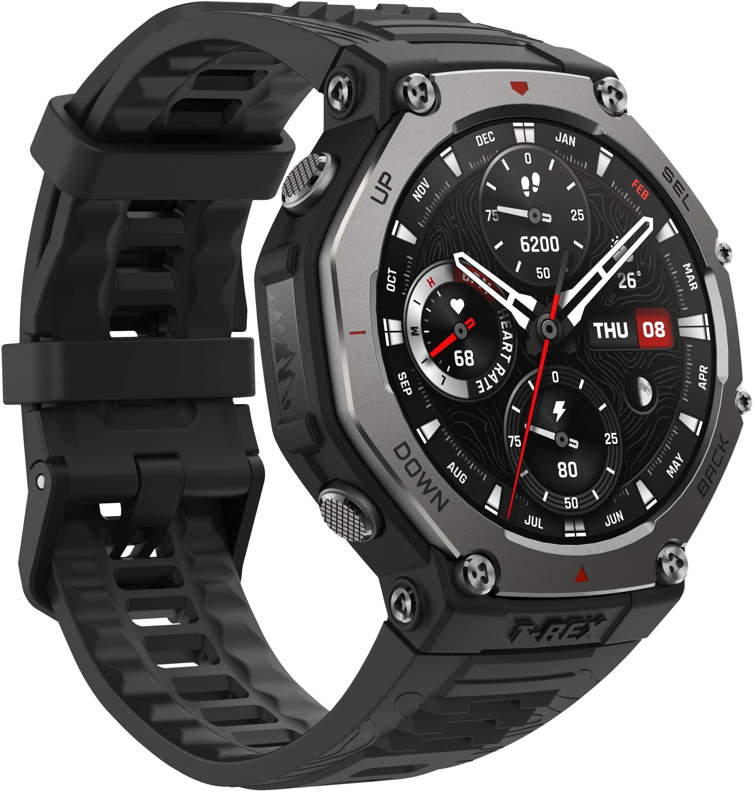 Smartwatch Amazfit T-Rex 3 Onyx Black