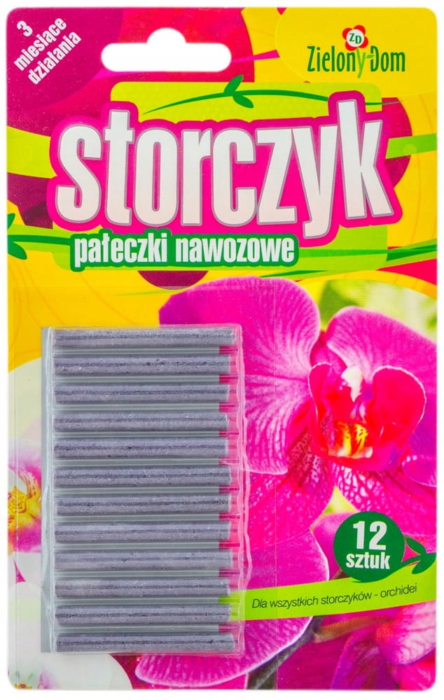 

Pałeczki nawozowe do storczyków 12szt Zielony Dom